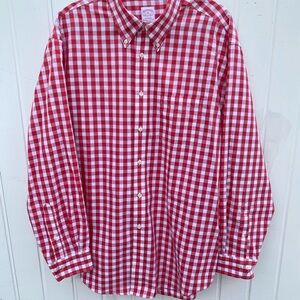 Brooks Brothers Red Checkered Shirt